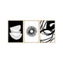 Wallity Huhu241 - 50 x 35 cm (3 Piezas)